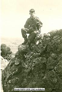 KABYLIE - Gerald Pinto militaire 1959 61 en operation